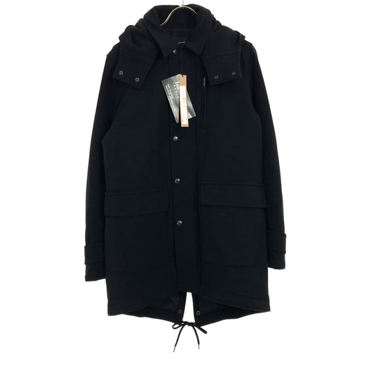 LOUNGE LIZARD Japanese Hooded Jacket Black Size 2