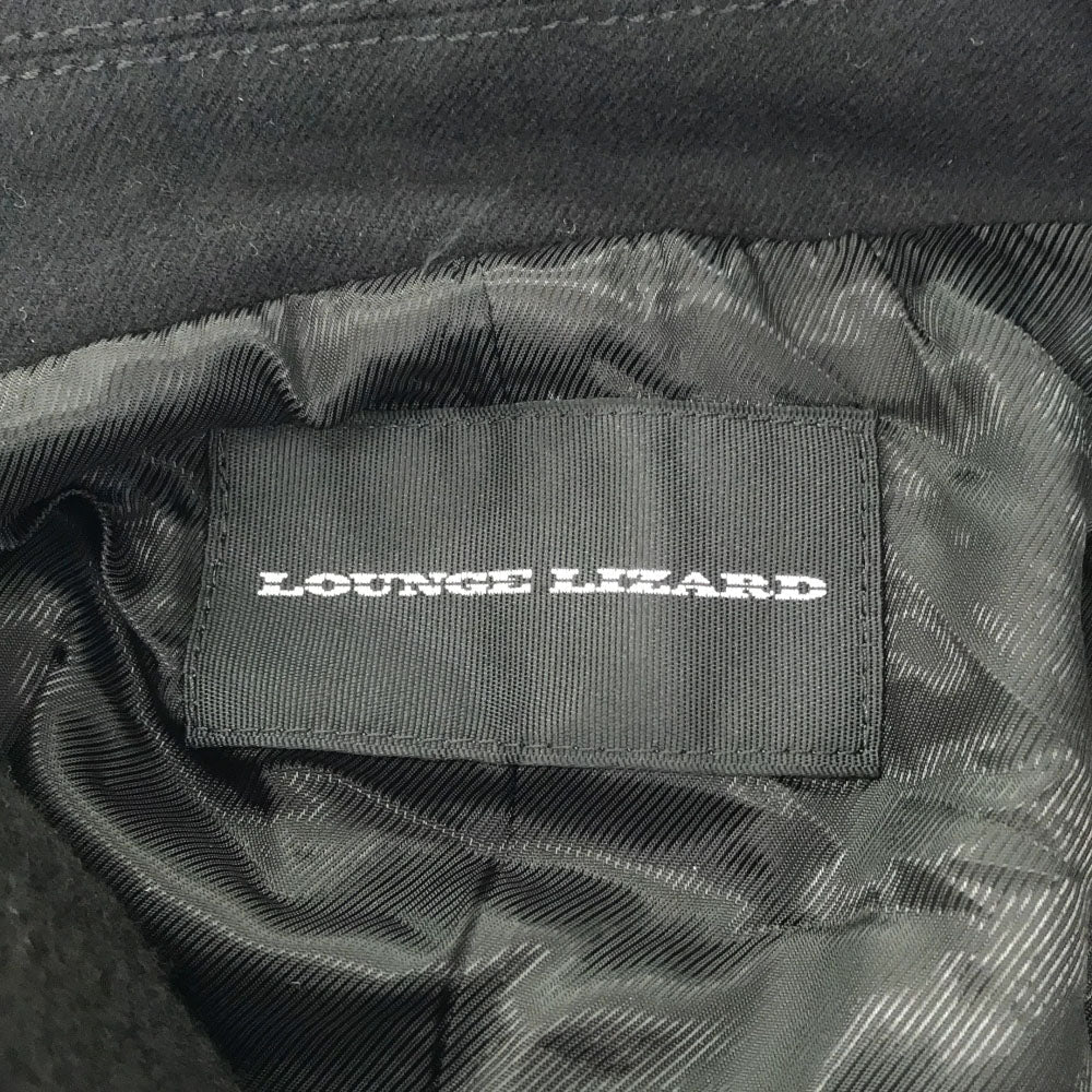 LOUNGE LIZARD Japanese Hooded Jacket Black Size 2