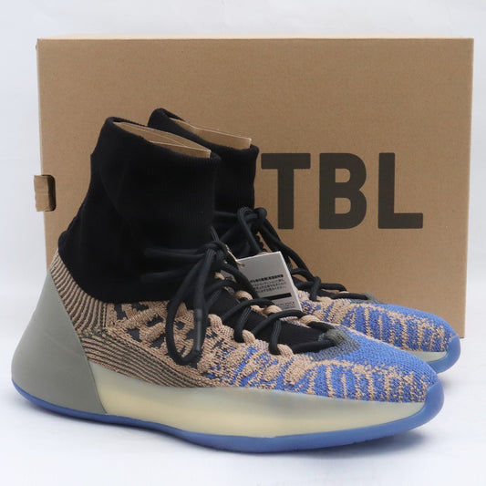ADIDAS YEEZY BSKTBL KNIT Slate Hi-Top Sneakers Size 26cm
