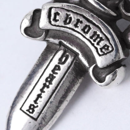 CHROME HEARTS #5 Dagger Zip1 Keyring Silver Size #5