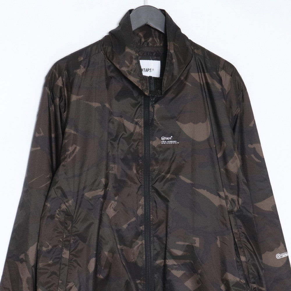 WTAPS Track Nylon Taffeta Dot Sight Jacket Black Size 02