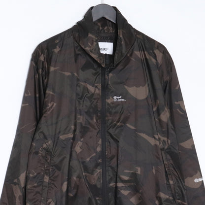 WTAPS Track Nylon Taffeta Dot Sight Jacket Black Size 02