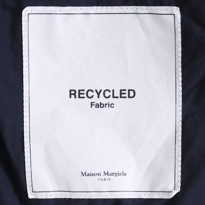 MAISON MARGIELA 20AW Nylon Collarless Jacket Navy Size 48