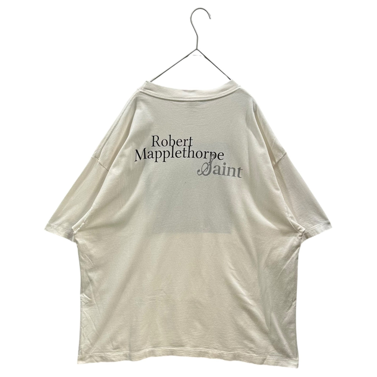 SAINT MICHAEL 25SS Mapplethorpe Collab T-Shirt White Size XL