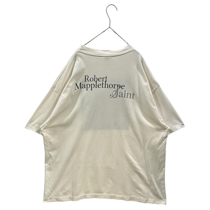 SAINT MICHAEL 25SS Mapplethorpe Collab T-Shirt White Size XL