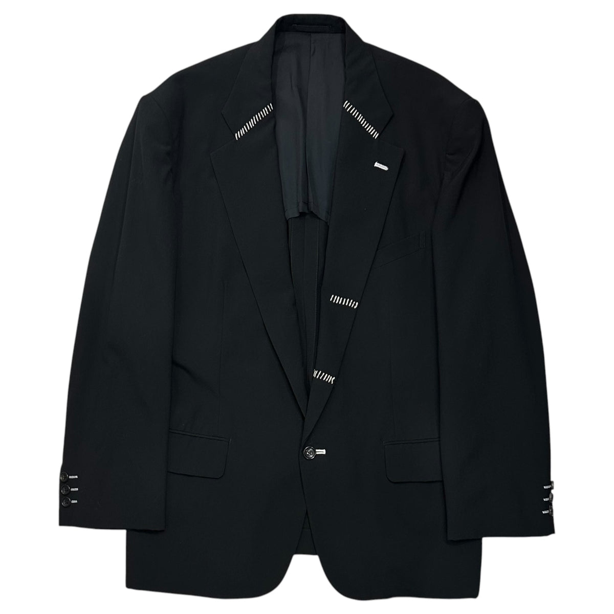 COMME des GARCONS HOMME PLUS 92SS "KIZU" Jacket Black Size M
