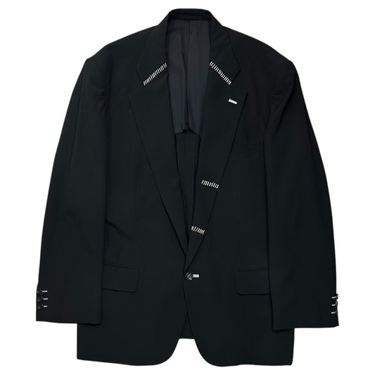 COMME des GARCONS HOMME PLUS 92SS "KIZU" Jacket Black Size M