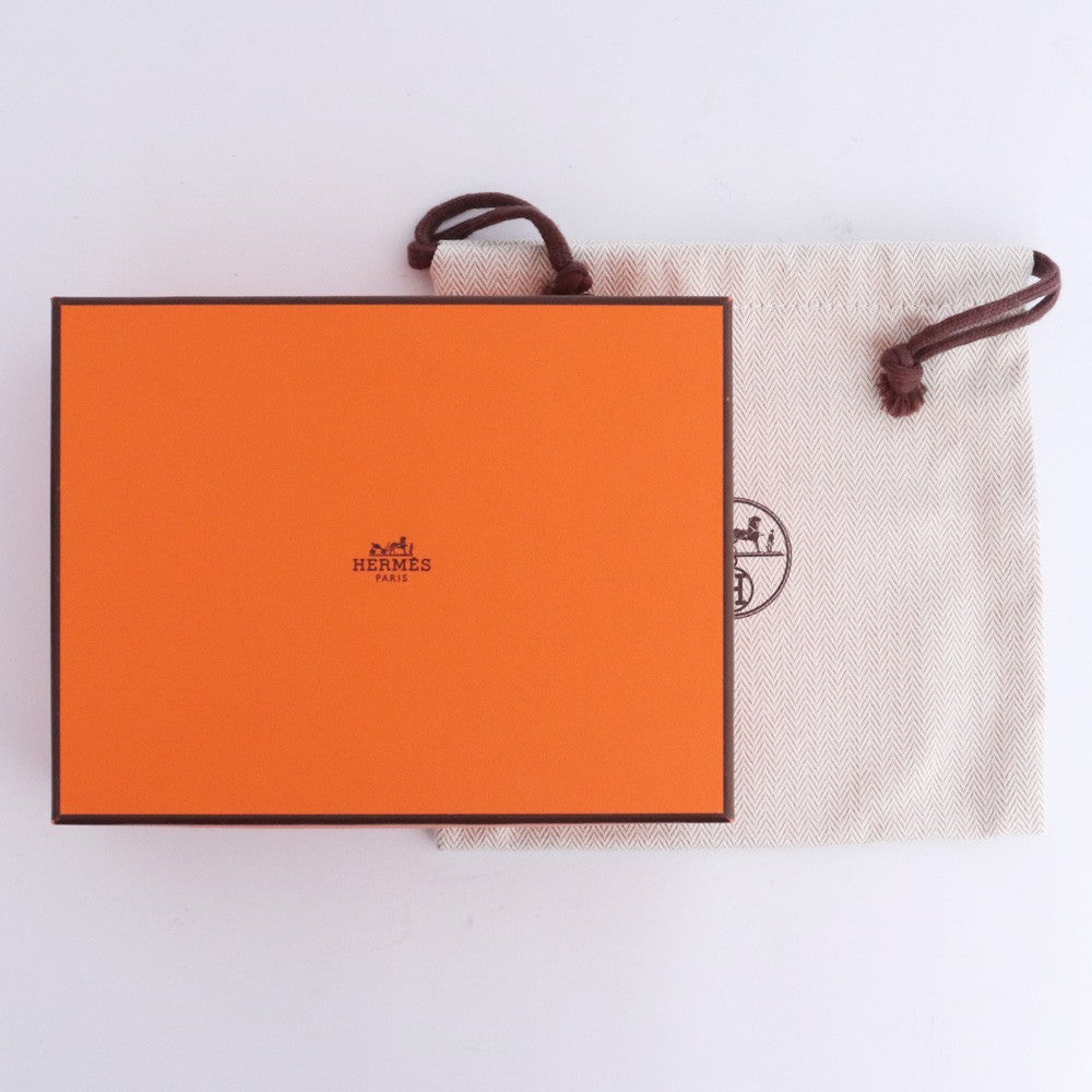 HERMES Constance Slim Bag Navy Silver Hardware Size F