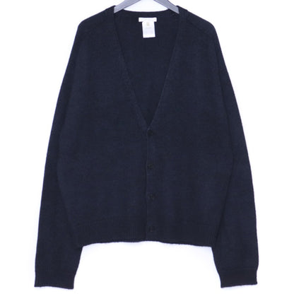 THE ROW Sheldon Alpaca Silk Wool Cardigan Navy Size M
