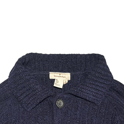 Ermenegildo Zegna Wool Knit Coverall Jacket Size 48 S