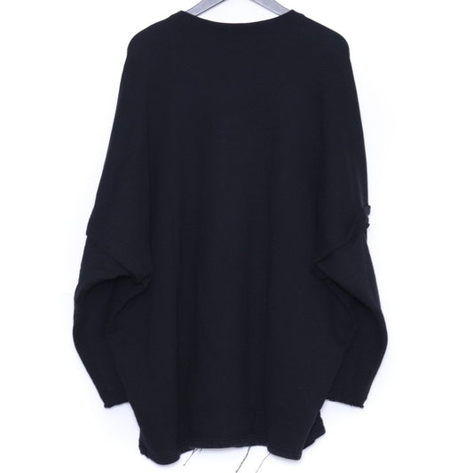 NUDE:MASAHIKO MARUYAMA Oversize Sweatshirt Black Size 2