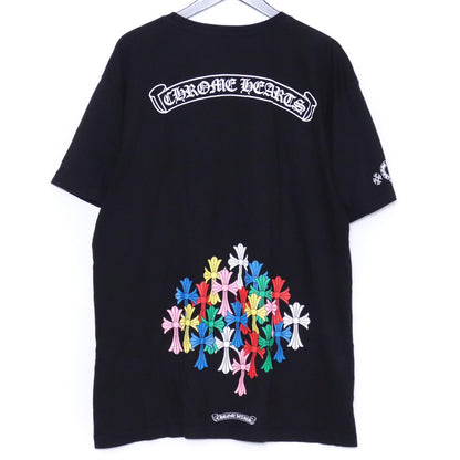 CHROME HEARTS MLTCOL CEM CRS T-Shirt Black Size XL