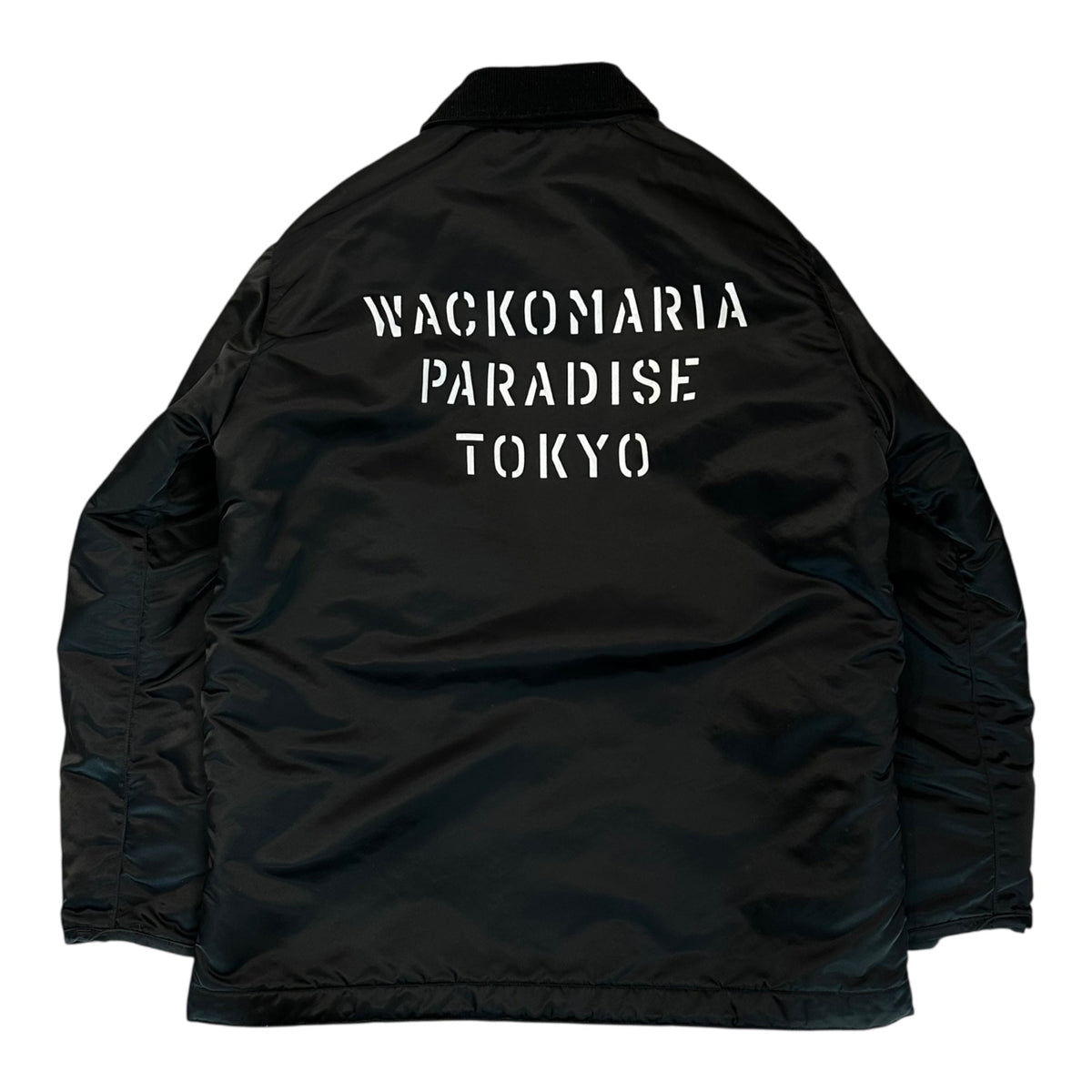 WACKO MARIA 18FW Deck Jacket Back Print PRIMALOFT Size M