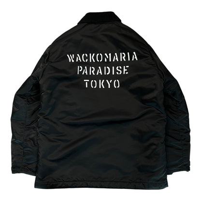 WACKO MARIA 18FW Deck Jacket Back Print PRIMALOFT Size M
