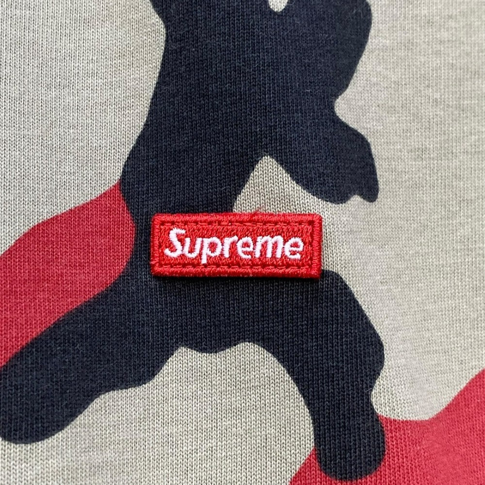 SUPREME 26SS Small Box Camo T-Shirt Red Camo Size XL