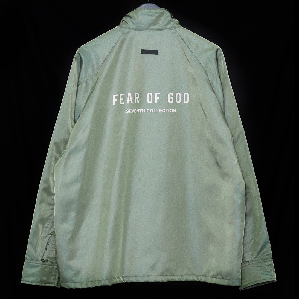 FEAR OF GOD SEVENTH Indecent Dry Green Bomber Jacket Size M