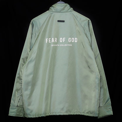 FEAR OF GOD SEVENTH Indecent Dry Green Bomber Jacket Size M