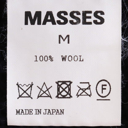 MASSES 23AW Mock Neck Sweater Black Size M