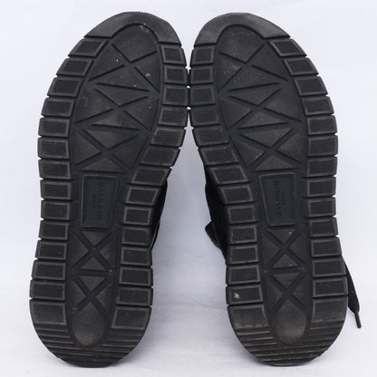 BALMAIN B-Troop Leather High-Top Sneakers Black Size EU 42