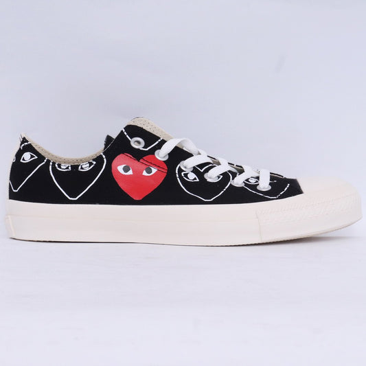PLAY COMME des GARCONS Chuck Taylor Sneakers Black Size 26cm
