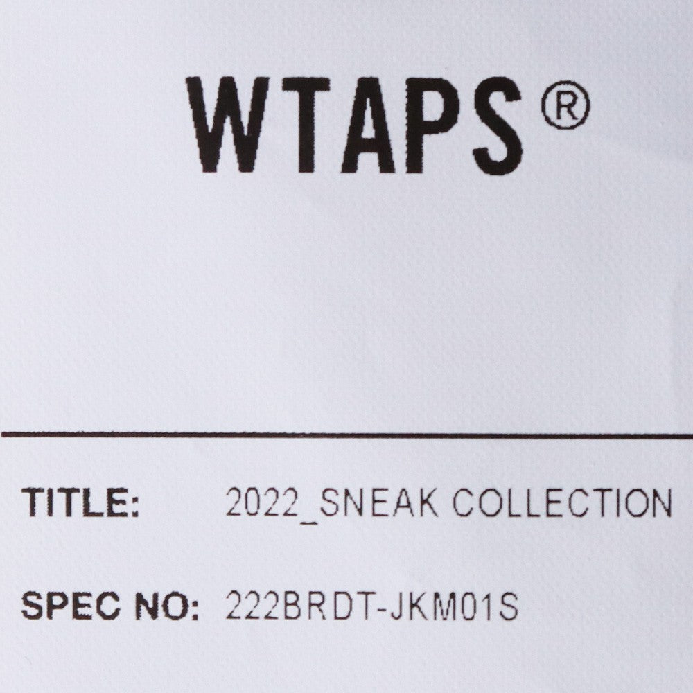 WTAPS New Year's Limited Melton Varsity Jacket Black Size 03