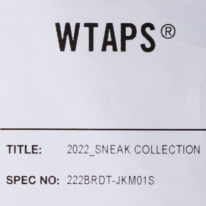 WTAPS New Year's Limited Melton Varsity Jacket Black Size 03
