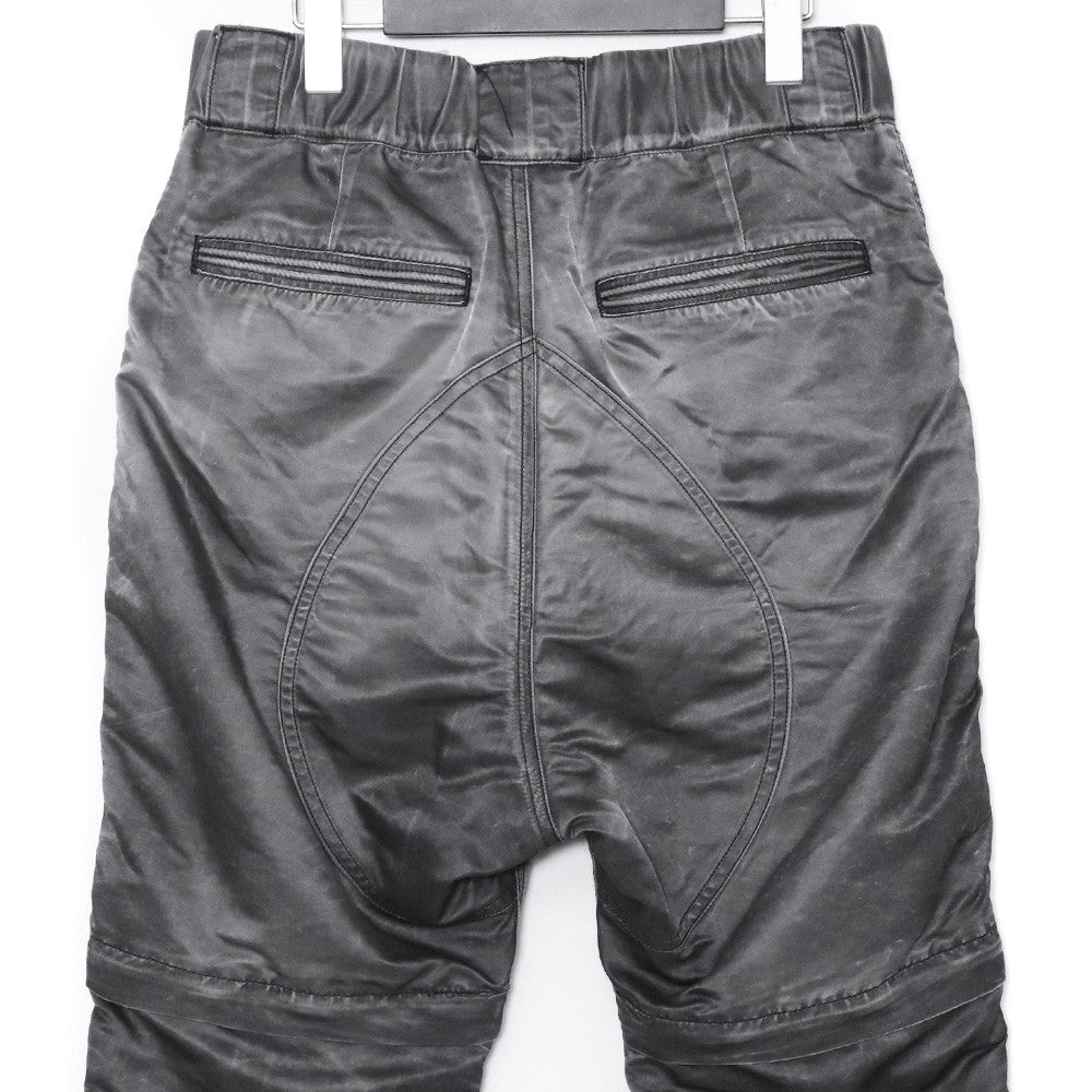 RIPVANWINKLE 22AW Parachute Pants Gray Size S