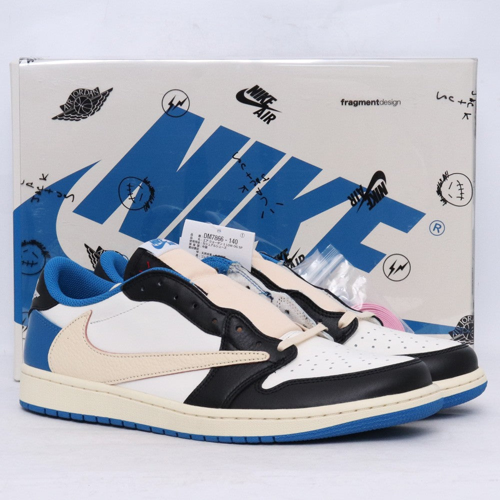 FRAGMENT DESIGN AIR JORDAN Low SP Military Blue Sneakers Size 29cm
