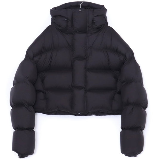 ENTIRE STUDIOS MML HOODED PUFFER Down Jacket Black Size S