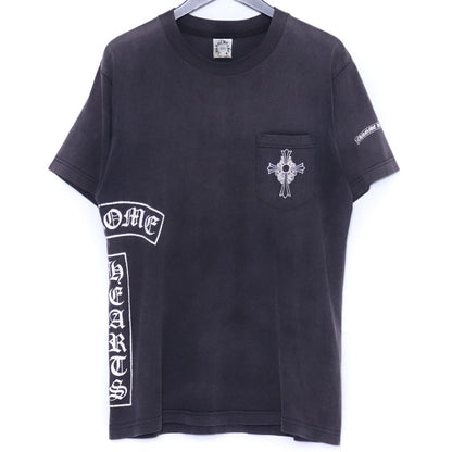 Chrome Hearts Faded OLD T-BAR CH Cross T-Shirt Black Size M