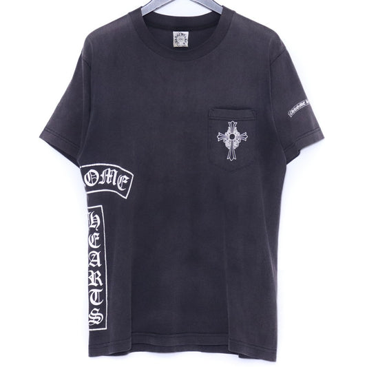 Chrome Hearts Faded OLD T-BAR CH Cross T-Shirt Black Size M