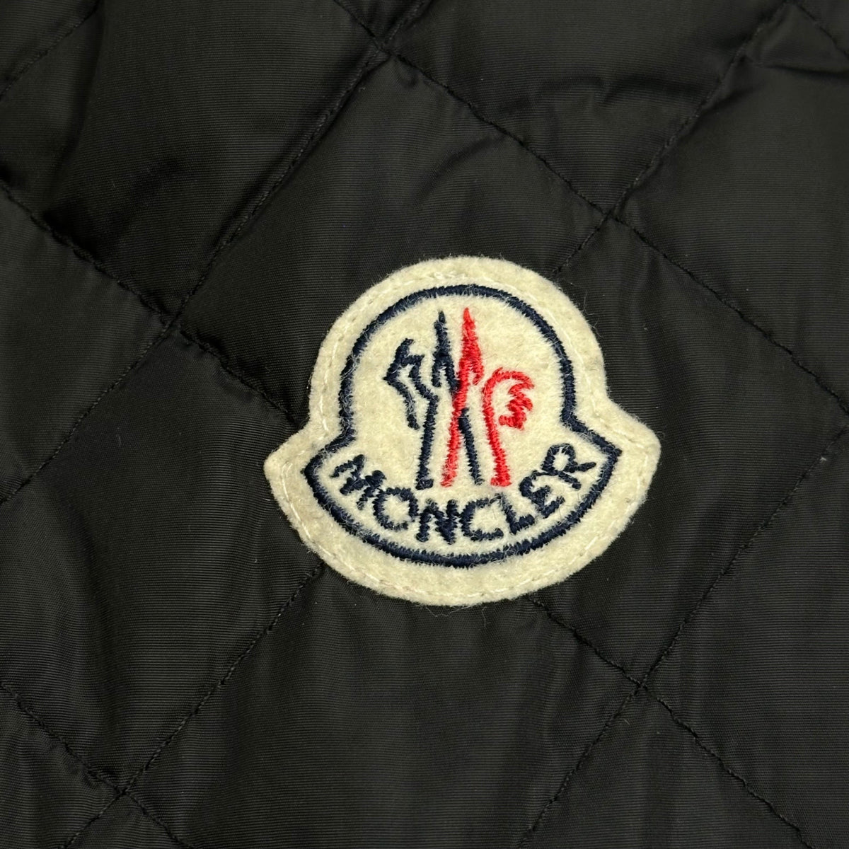 MONCLER sacai Seri Frill Down Jacket Navy Size 4