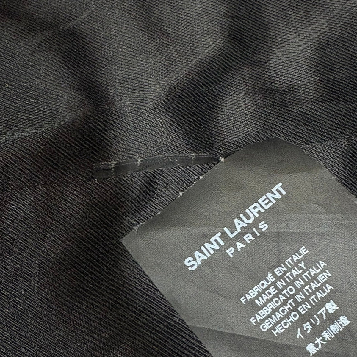 SAINT LAURENT PARIS 13SS Hedi Slimane M-65 Jacket Size 44
