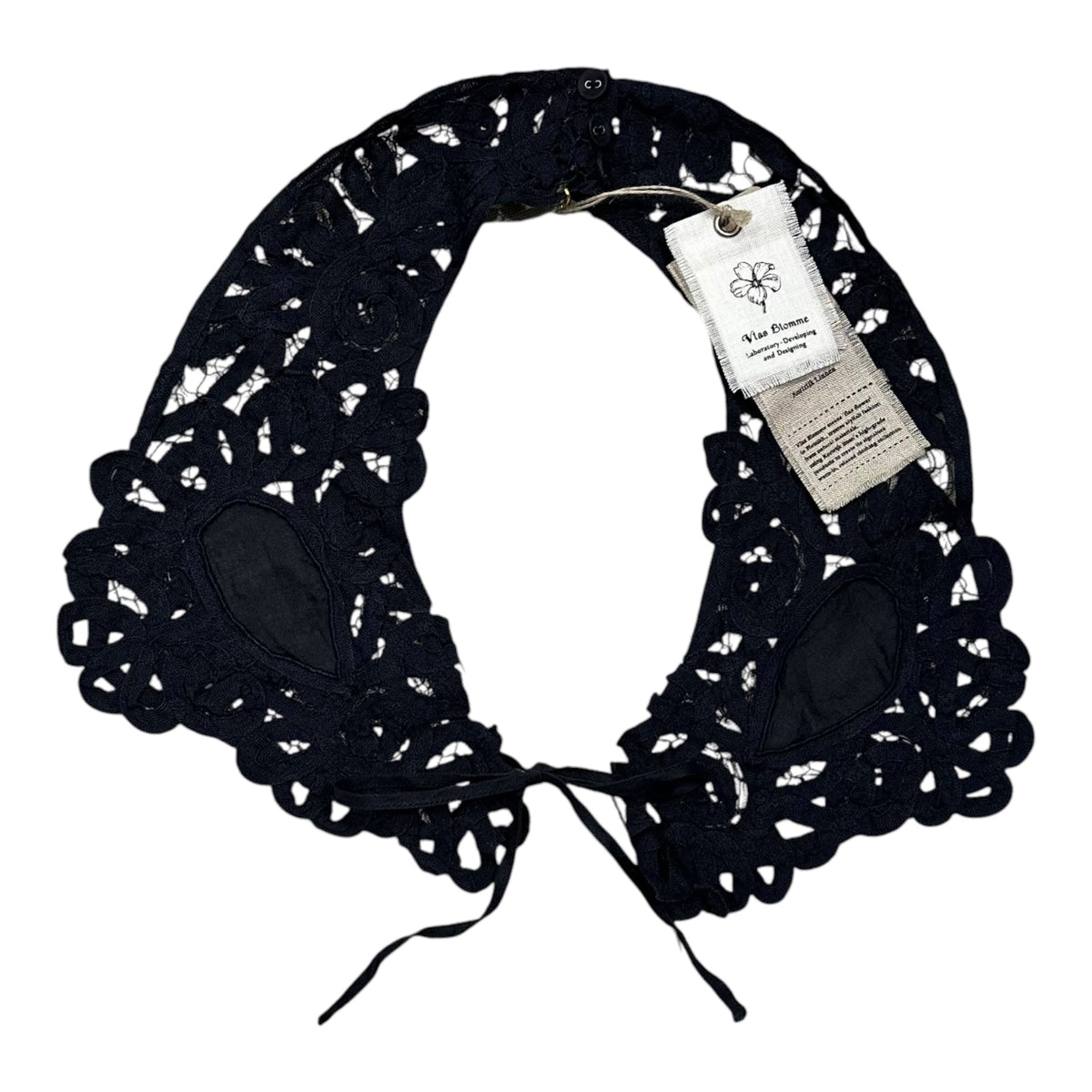 Vlas Blomme Botanical Detachable Collar