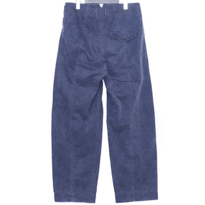HANNIBAL Washed Two-Tuck Wide Casual Pants Size 46
