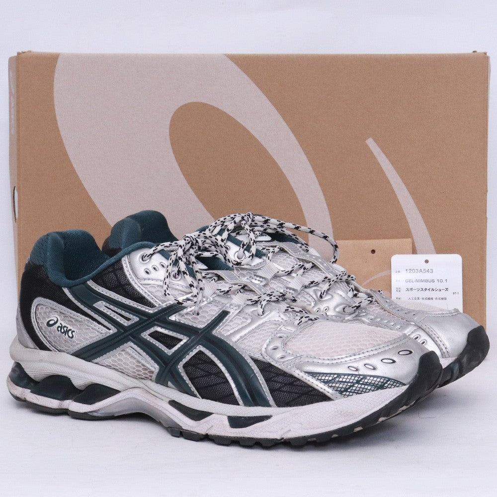 ASICS GEL-NIMBUS 10.1 Saxon Sneakers White/Green Size 27cm
