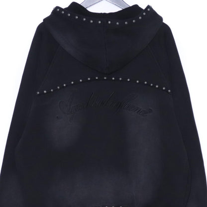 A GOOD BAD INFLUENCE Original Studded Hoodie Black Size XL
