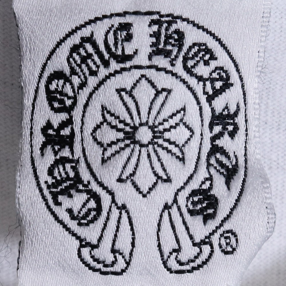 CHROME HEARTS OLD VINE DAGGER LOGO T-Shirt White Size S