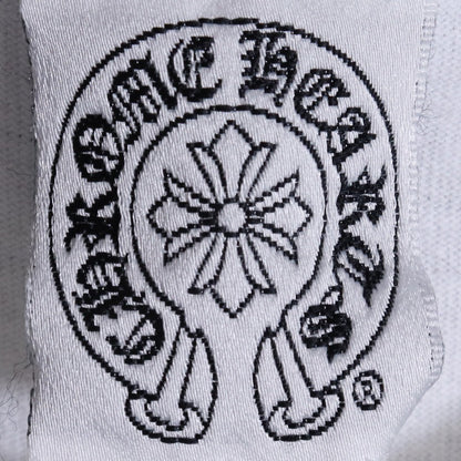 CHROME HEARTS OLD VINE DAGGER LOGO T-Shirt White Size S