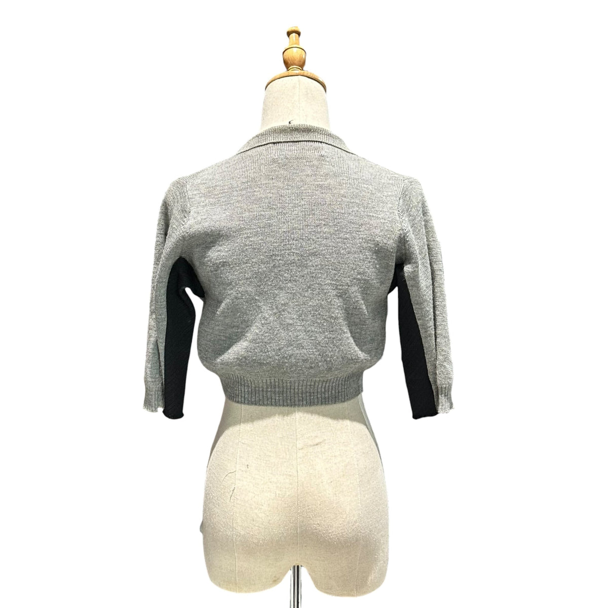 COMME des GARCONS 93AW Melton Knit Jacket Size FREE