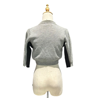 COMME des GARCONS 93AW Melton Knit Jacket Size FREE