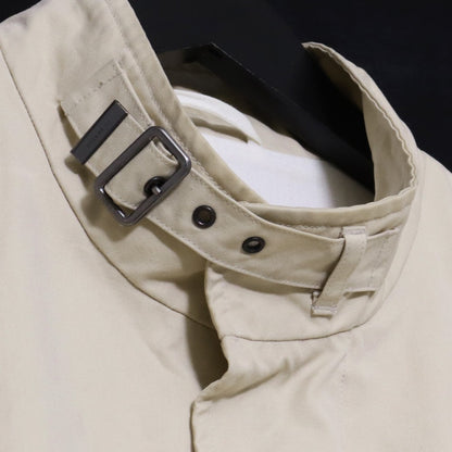 JIL SANDER 02SS Belted Moto Blouson Beige Size 54