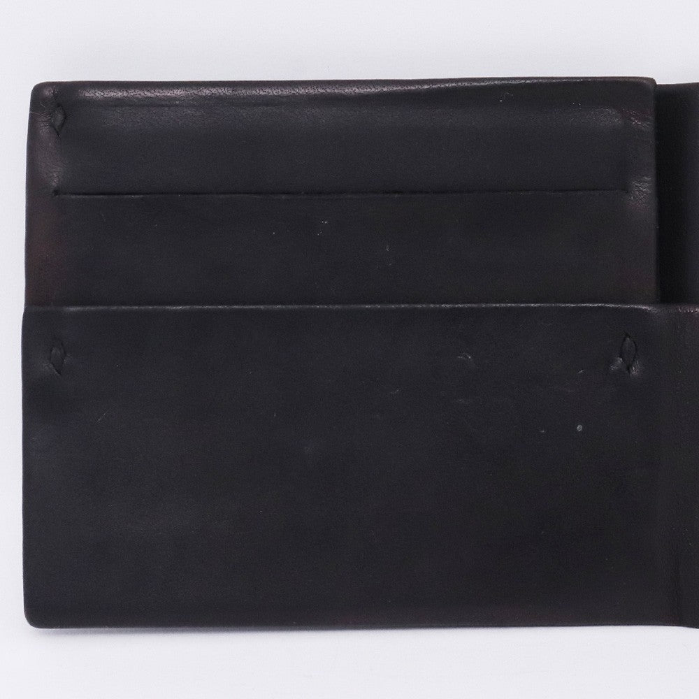 LARRY SMITH Origami Short Bi-Fold Wallet Black Size F
