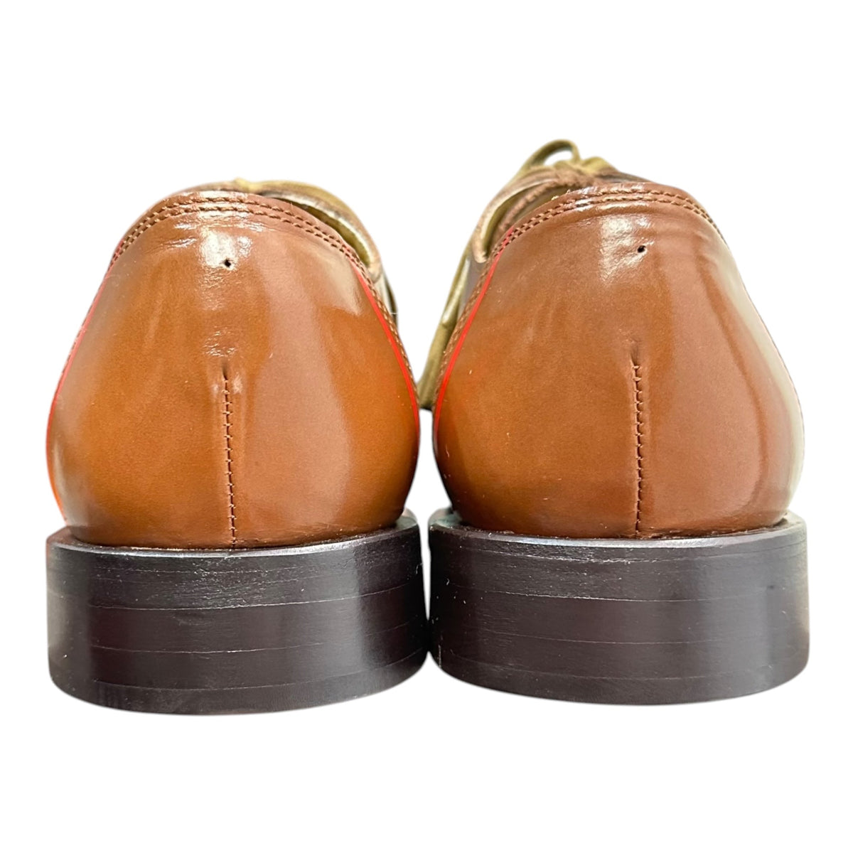 COMME des GARCONS HOMME PLUS 00AW Brown Red Shoes Size 25cm