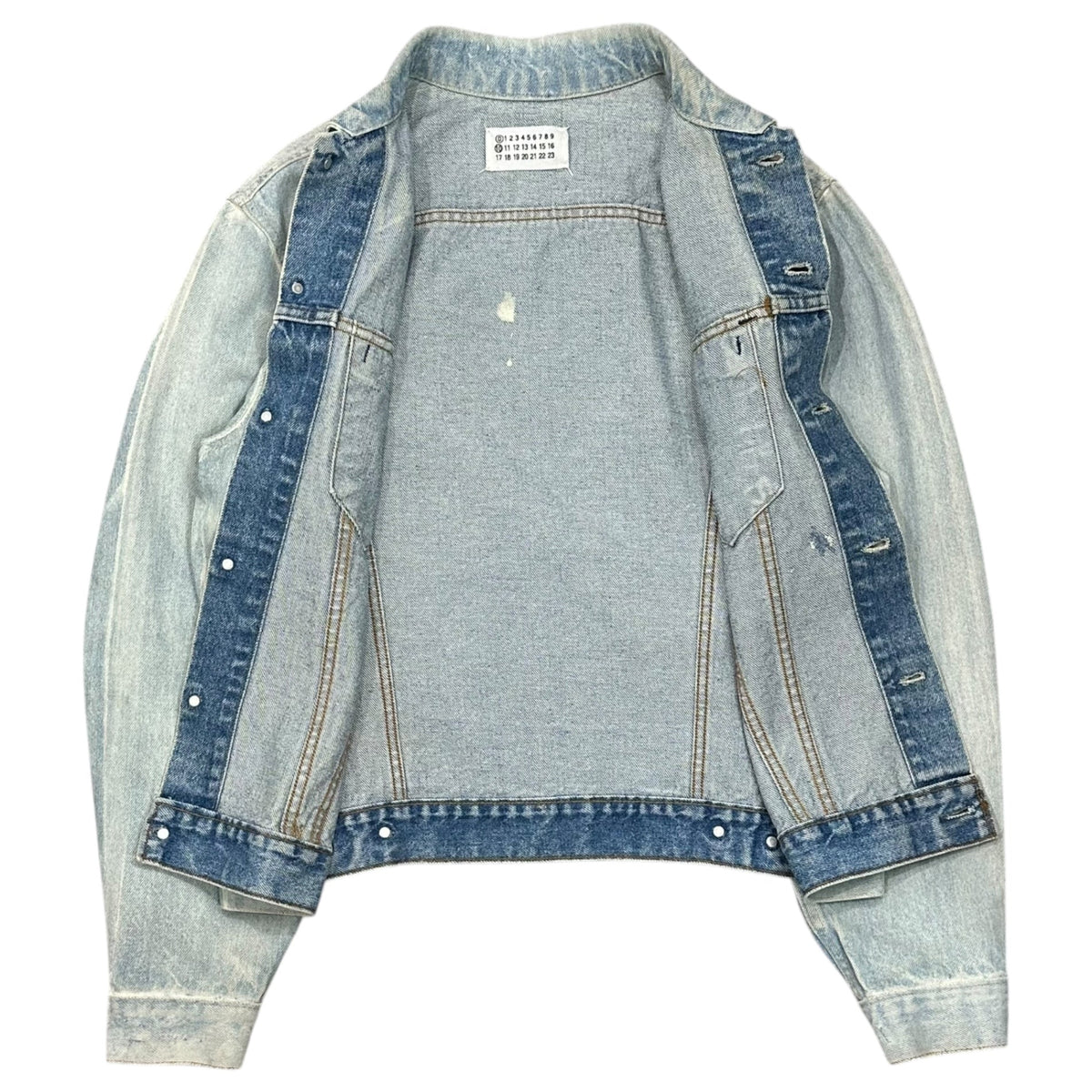 Maison Martin Margiela 03SS Artisanal Jacket Blue Size M