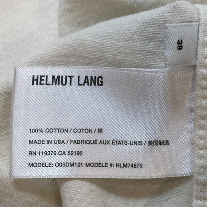 Helmut Lang Long Sleeve Painted Denim Shirt Jacket Ivory Size 38