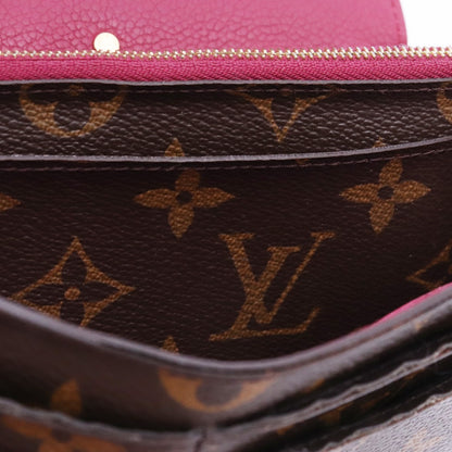LOUIS VUITTON Monogram Portefeuille Wallet Brown Size F
