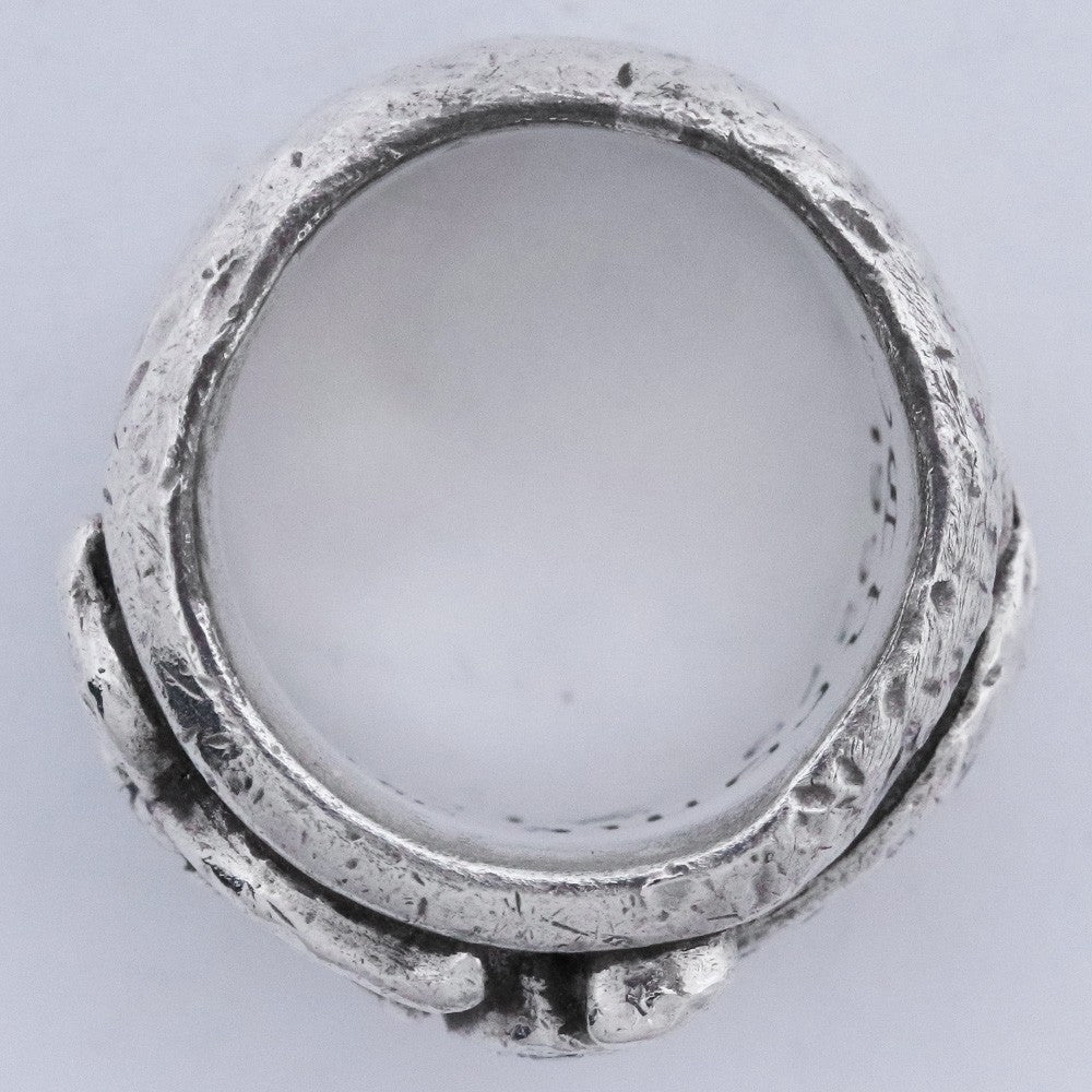 CHROME HEARTS Dagger Pave Diamond Ring Silver Size ONE SIZE