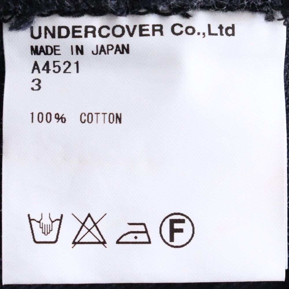 UNDERCOVER ISM "A Summer Madness" Jeans Black Size 3