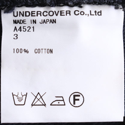 UNDERCOVER ISM "A Summer Madness" Jeans Black Size 3